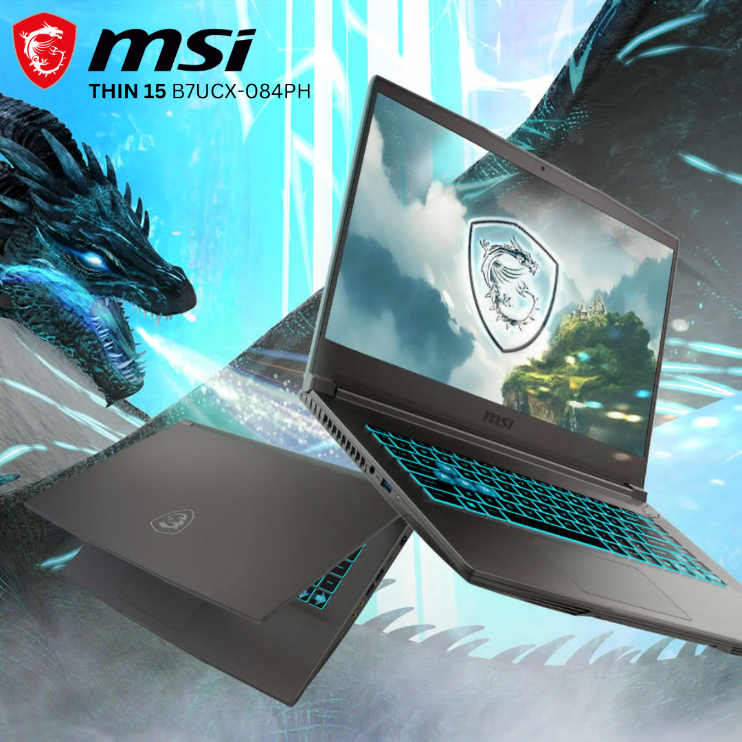 MSI GAMING Thin A15 B7UCX-084PH Ryzen 5 Laptop